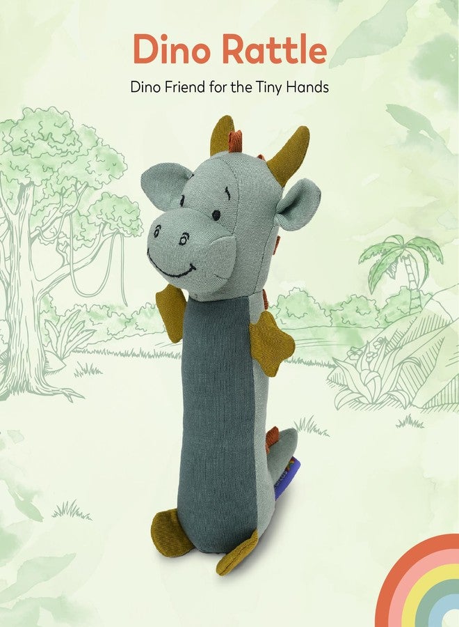 Mi Arcus Animal Stuffed Rattle Plush Soft Toys 14x24x11 cm for Baby Girls Boys Kids - Image 2